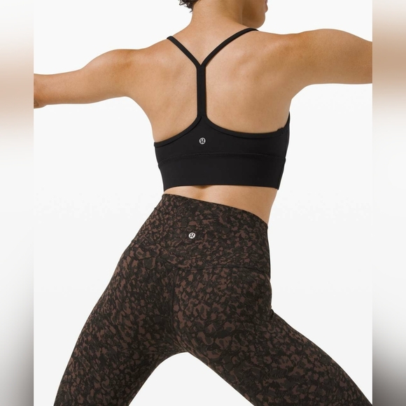 Lululemon women's Alignment Pant II 25"Wild Thing Camo Brown Earth Multi size 6 - Picture 3 of 6